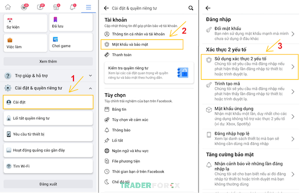 Sử dụng xác thực 2 yếu tố để nâng cao độ bảo mật