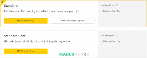 cac-loai-tai-khoan-forex-3 Một số tài khoản Forex được cung cấp trên nền tảng của sàn Exness