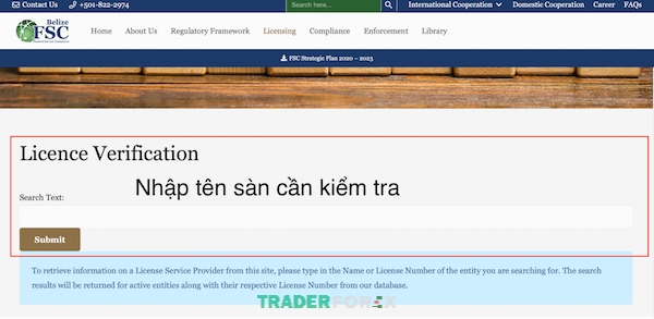 cach-kiem-tra-giay-phep-san-forex-10 Nhập tên sàn cần kiểm tra