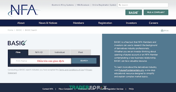 cach-kiem-tra-giay-phep-san-forex-14 Điền tên sàn giao dịch muốn kiểm tra