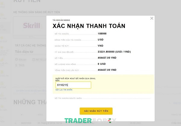 cach-rut-tien-tu-metatrader-4-3 Thực hiện xác minh trên email hoặc OTP trên điện thoại
