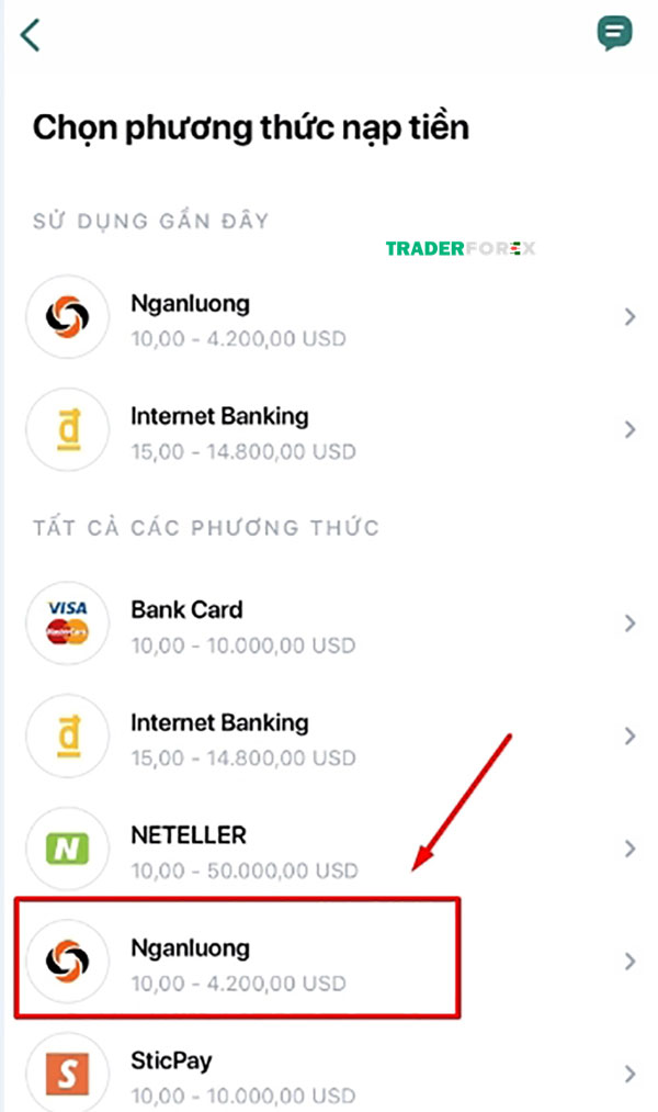 Chọn phương thức thanh toán phù hợp
