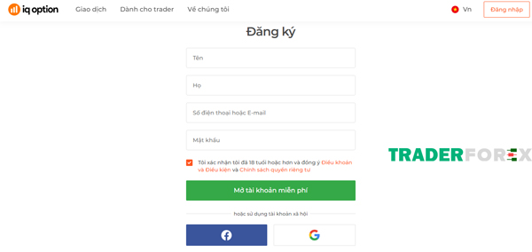 dang-ky-iq-option-2 Điền thông tin để đăng ký tài khoản iq option