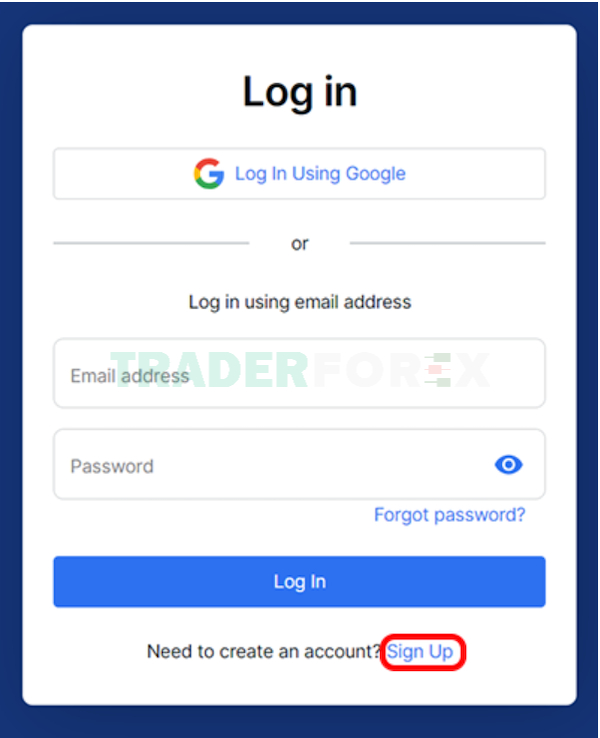 deel-la-gi-7 Chọn vào ô Sign Up để đăng ký tài khoản cho mình tại Deel