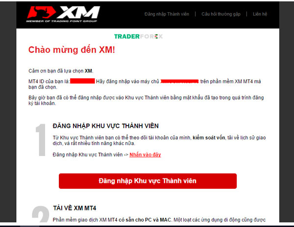 Hoàn tất đăng ký