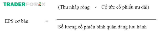 Công thức tính chỉ số EPS cơ bản