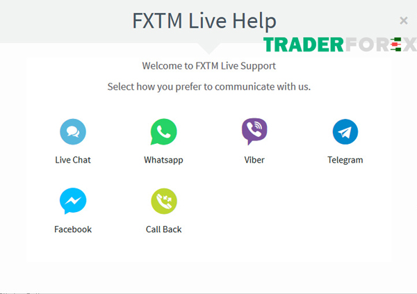 fxtm-13 Chăm sóc khách hàng tại FXTM hỗ trợ đa nền tảng