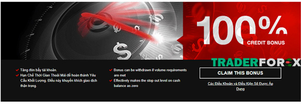 hotforex-29 Khuyến mãi 100% Credit Bonus
