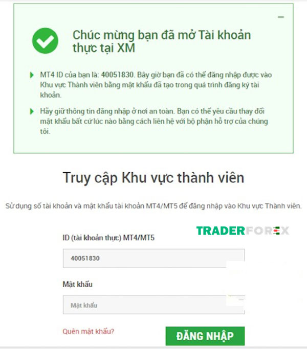 huong-dan-dang-ky-tai-khoan-xm-14 Đăng nhập khu vực thành viên