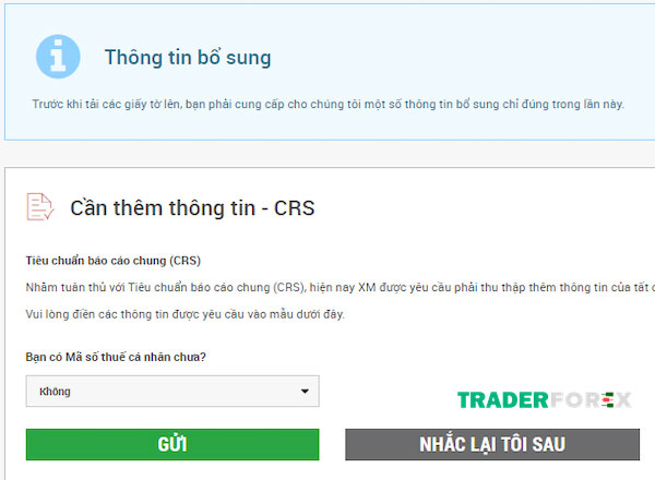 huong-dan-dang-ky-tai-khoan-xm-17 Điền thông tin và chọn nút gửi