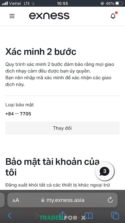 Quy trình này nhằm đảm bảo mọi giao dịch của bạn đều được uỷ quyền