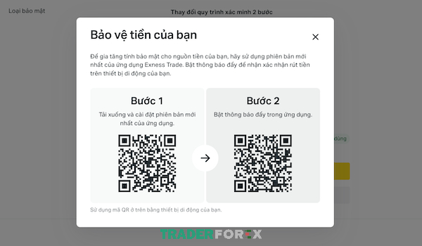 Khách hàng cần cài đặt ứng dụng và bật thông báo đẩy