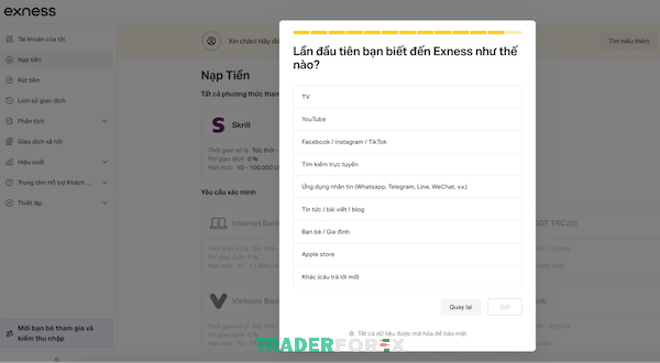 Từ đâu mà bạn biết đến sàn giao dịch Exness?
