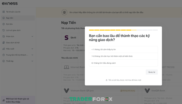 Khoảng bao lâu thì người tạo tài khoản có thể thành thạo các thao tác?