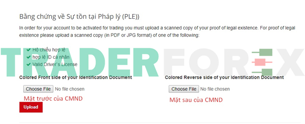 huong-dan-mo-tai-khoan-hotforex-2 Bằng chứng về sự tồn tại pháp lý (PLE)