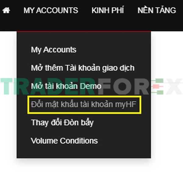 huong-dan-mo-tai-khoan-hotforex-30 Đổi mật khẩu tài khoản myHF