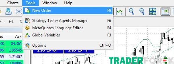 huong-dan-su-dung-metatrader-5-12 Hộp thoại hiện ra khi chọn Tools