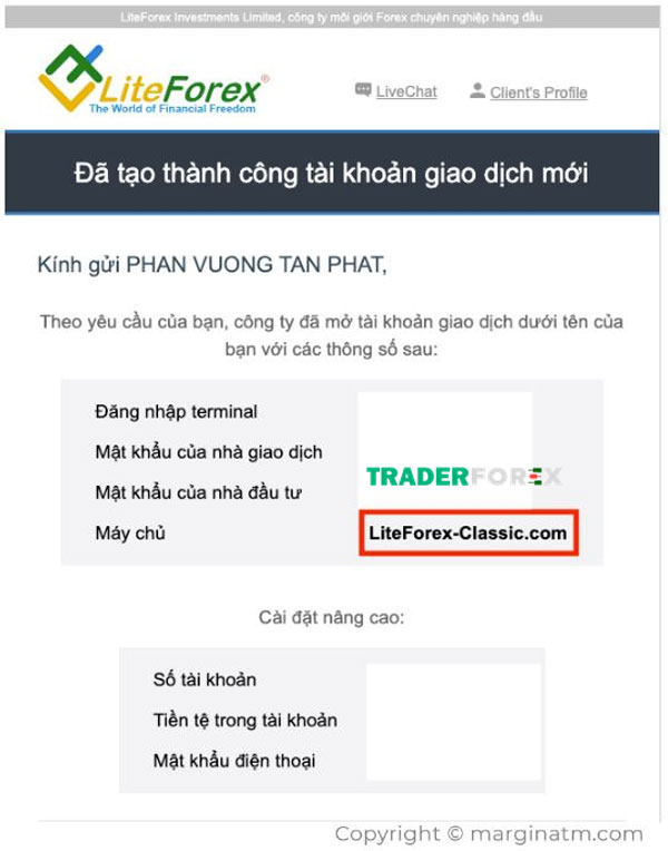 liteforex-mt4-3 Theo dõi tài khoản