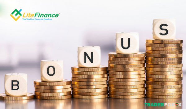Hướng dẫn nhận 10 -30% Bonus cùng liteforex