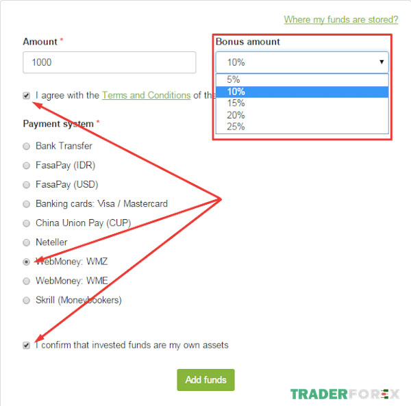 mo-tai-khoan-forex4you-4 Chọn và điền các thông tin phù hợp