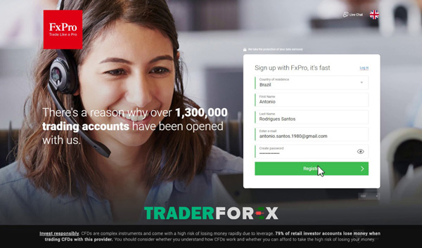 Mở tài khoản FxPro cần chuẩn bị gì?