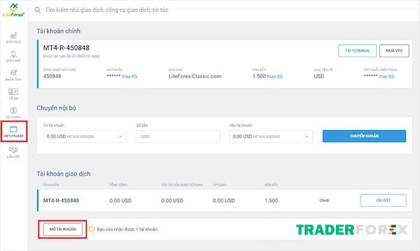mo-tai-khoan-liteforex-16 Chọn METATRADER -> Mở tài khoản