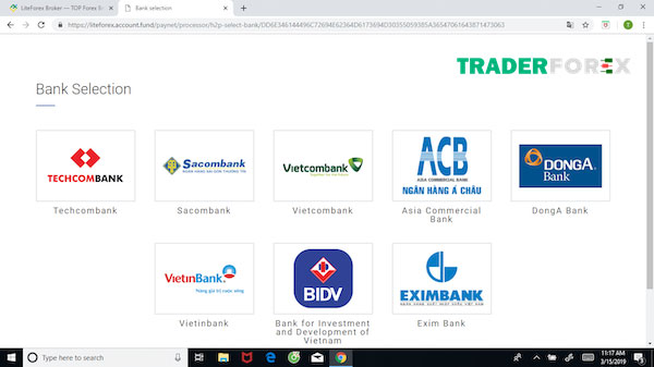 mo-tai-khoan-liteforex-2 Bước 3 của Nạp tiền vào tài khoản LiteFinance