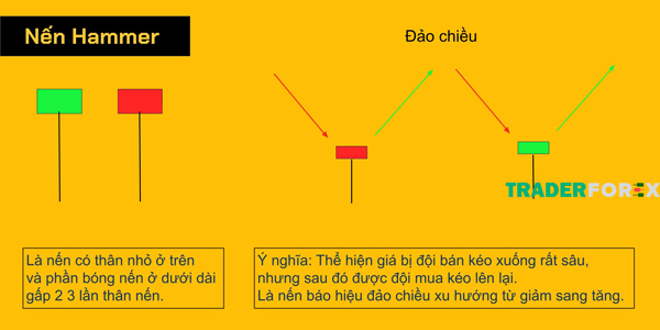 nen-hammer-2 Đặc điểm nhận diện nến Hammer
