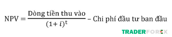 Công thức tính NPV