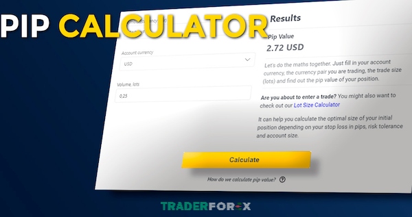 Pips Calculator giúp nhà đầu tư dễ dàng tính giá trị pip