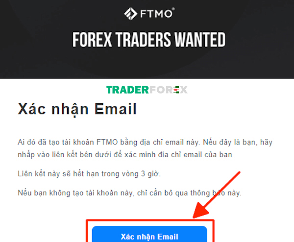 Vào hộp thư email và bấm “Xác nhận email" bạn nhé