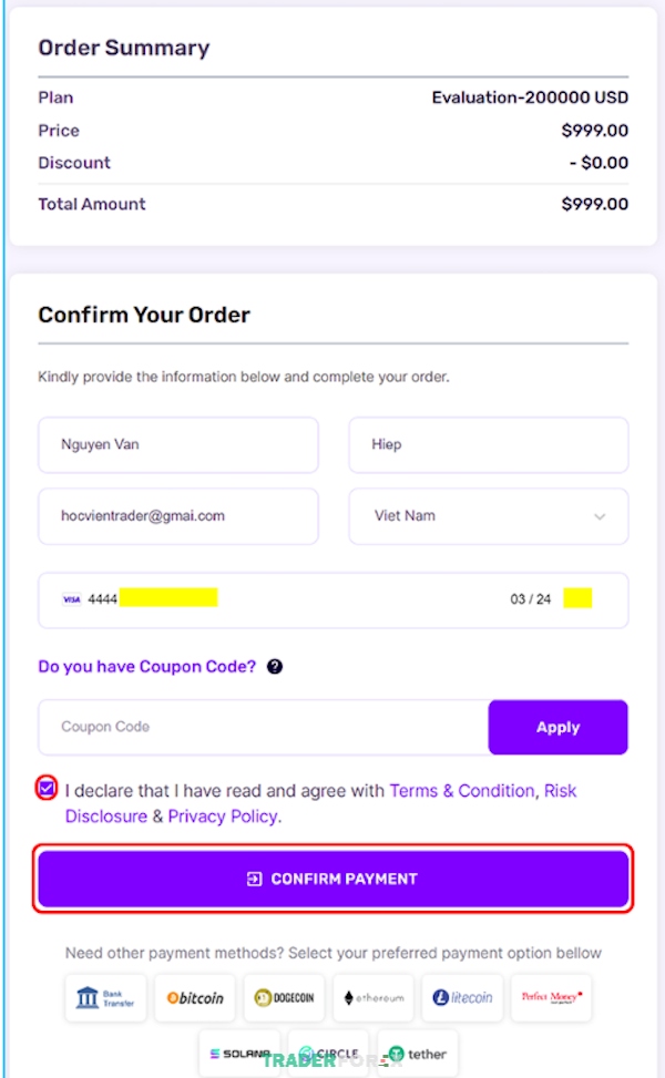 quy-funded-next-3 Xác nhận thanh toán tài khoản
