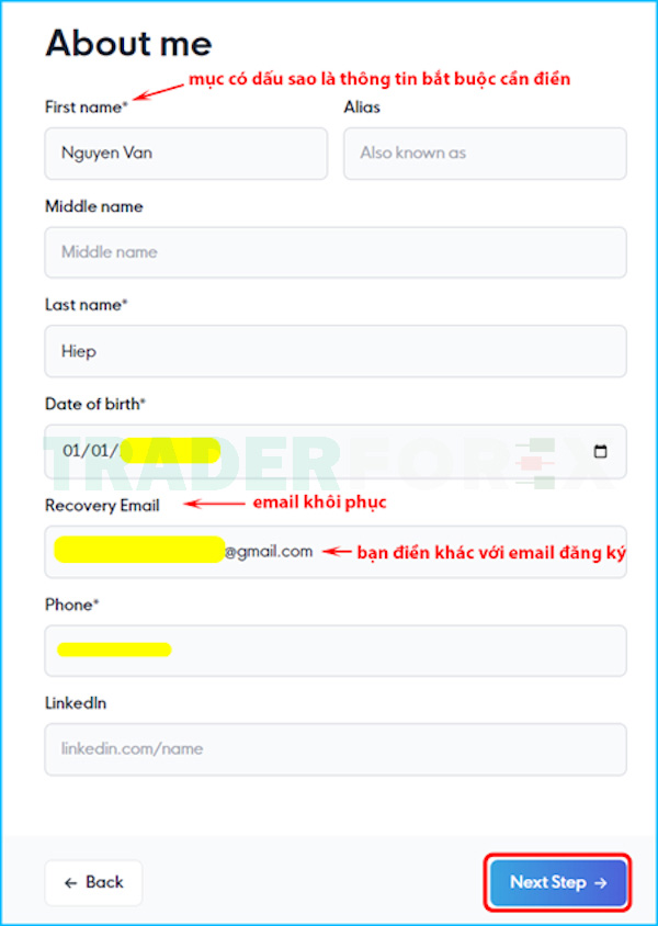 rise-la-gi-14 Điền thông tin Email khác với Email đã đăng ký
