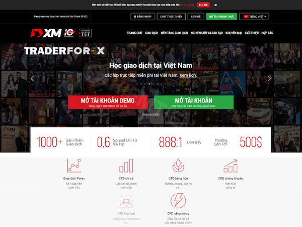 san-forex-uy-tin-5 Sàn XM hỗ trợ tiếng Việt