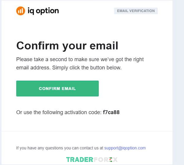 Xác thực tài khoản giao dịch thông qua địa chỉ email và nhận mã code hệ thống cung cấp