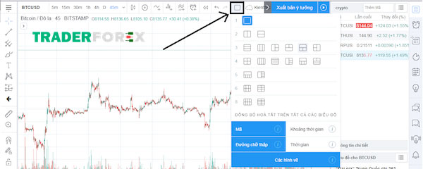 tradingview-la-gi-35 Nhấn chọn bố cục để lựa chọn bố cục phù hợp