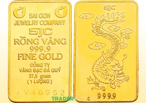 Minh họa vàng SJC