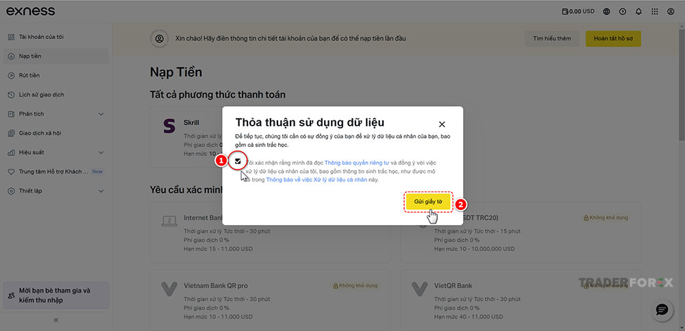 dong-y-thoa-thuan-du-lieu-1 Đồng ý với các điều khoản của Exness trước khi upload tài liệu KYC