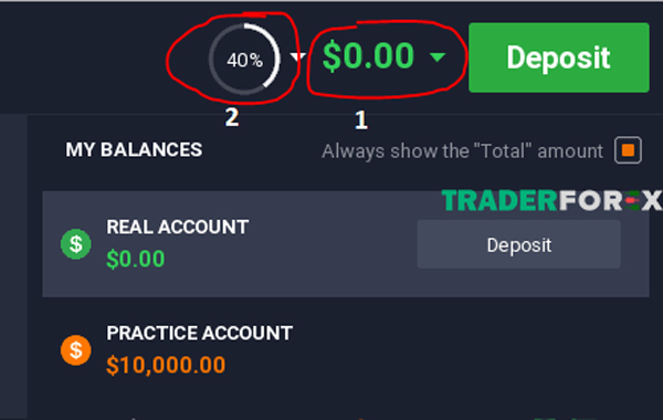 iq-option-10 Các lưu ý cần nhớ khi nạp tiền
