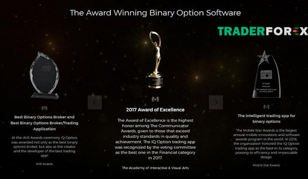 iq-option-9 Phần lớn những giải thưởng IQ Option đạt được thuộc lĩnh vực Binary Option