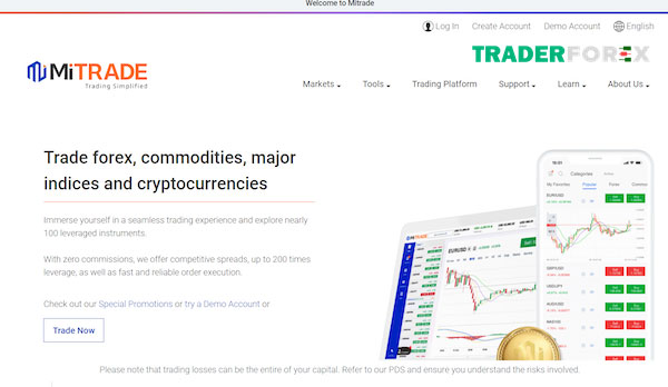 Đánh giá chi tiết về sàn Mitrade